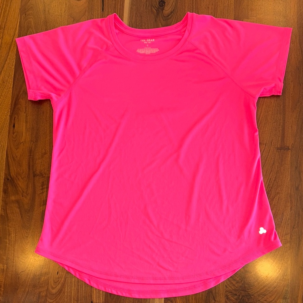 Tek Gear Bright Pink Dry Tek Top